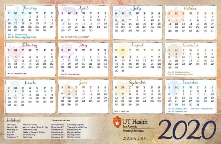 ut austin calendar 2020 21